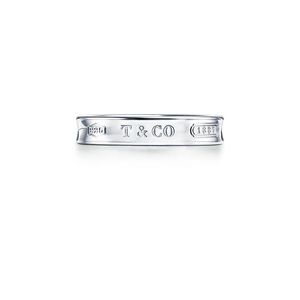 Tiffany 1837 ring in silver, narrow